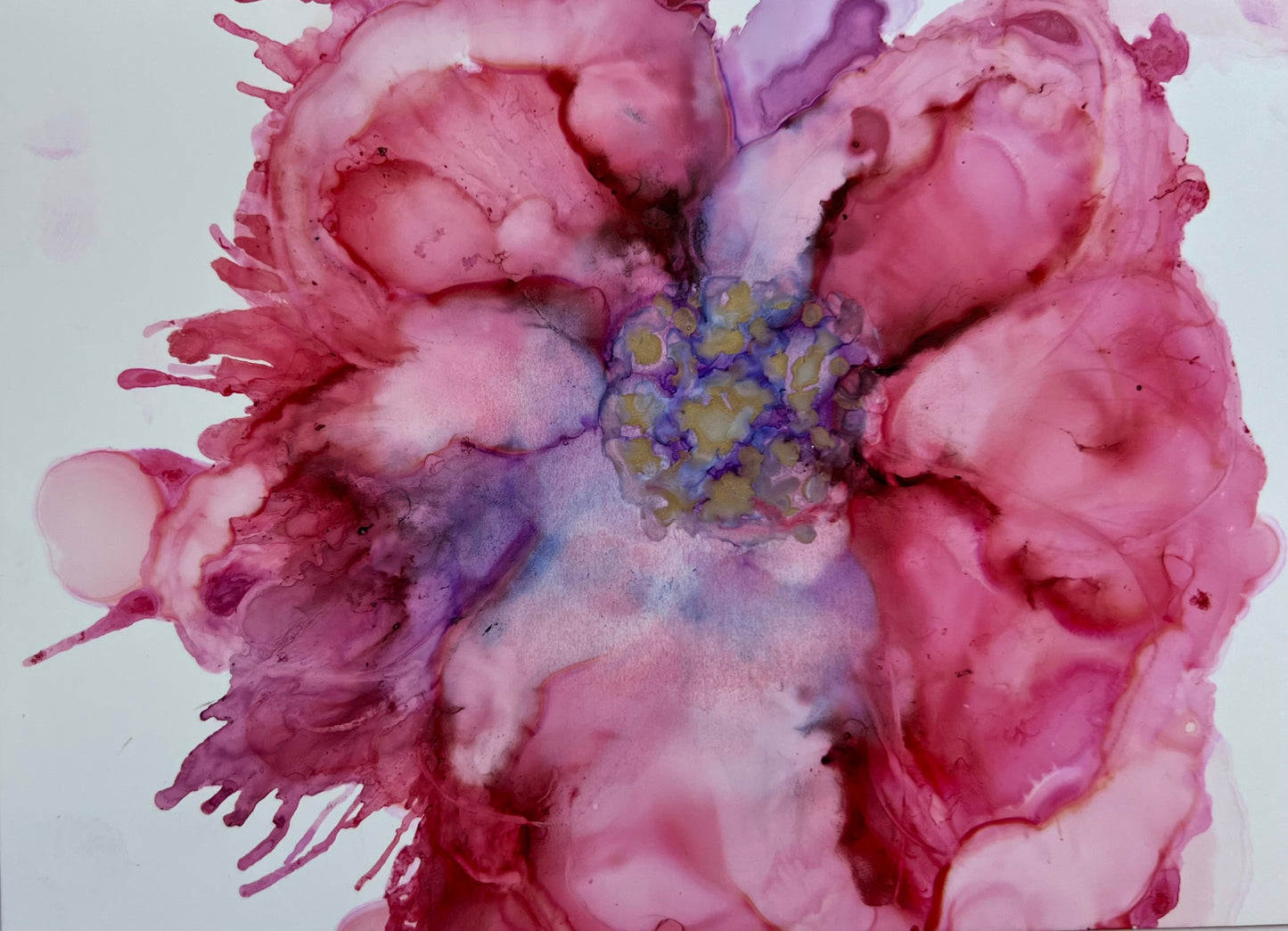 The Beauty Of Alcohol Inks - A Beginner’s Journey